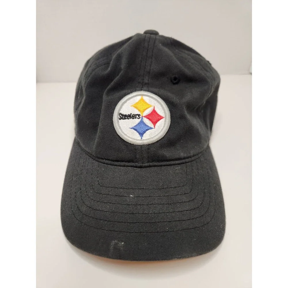 Pittsburgh Steelers Hat Cap Strap‎ Back NFL Football Youth Reebok Team Apparel